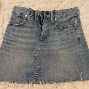 Madewell Denim Skirt